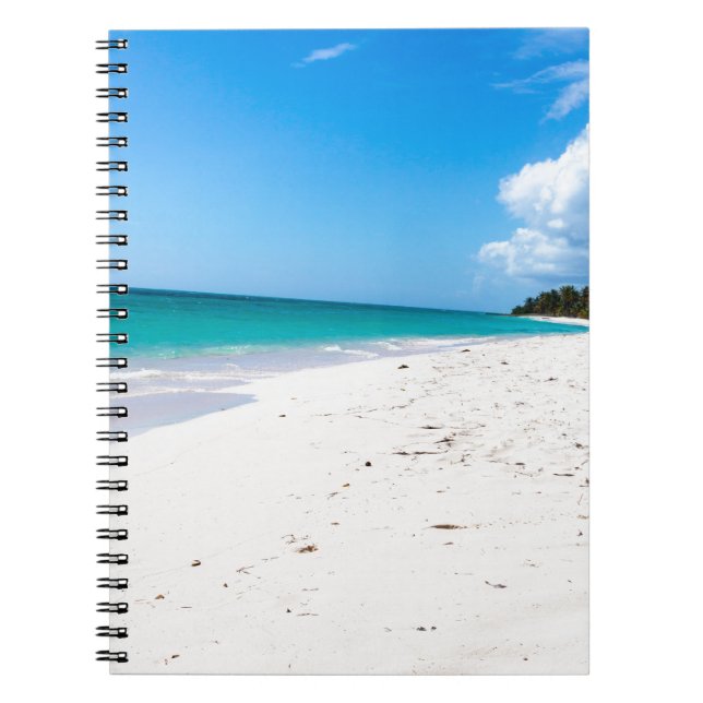 Cuaderno playa Isla Saona en el Caribe (Frente)