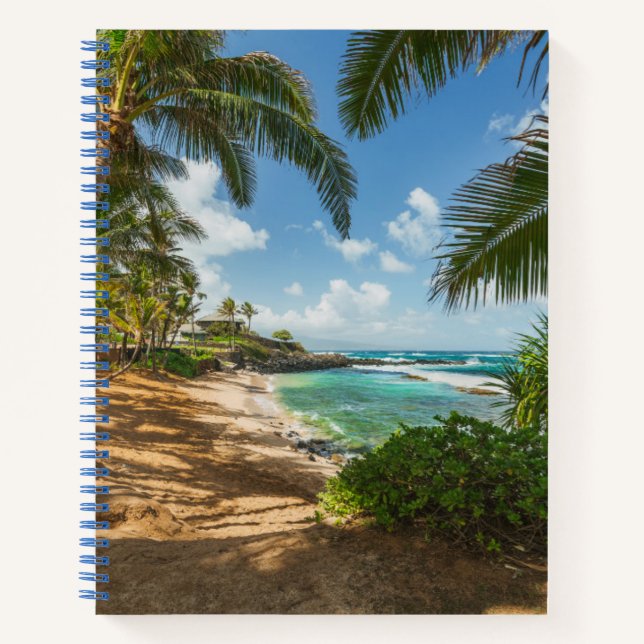 Cuaderno Playa Kuau Cove | Maui, Hawaii (Anverso)
