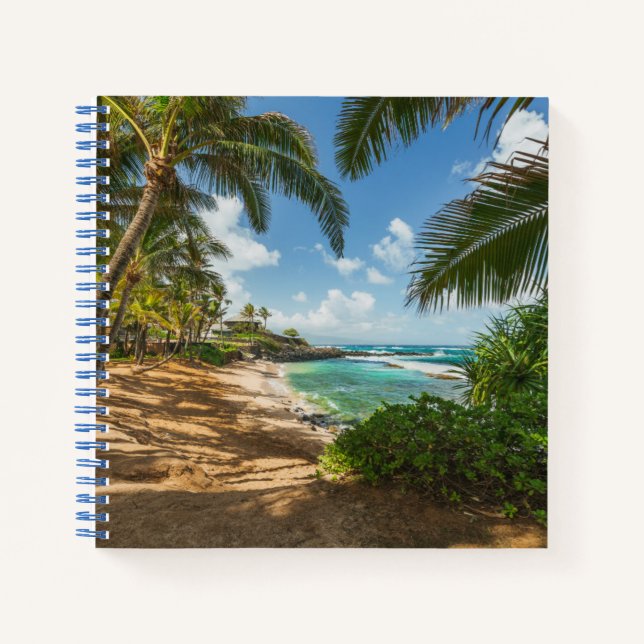 Cuaderno Playa Kuau Cove | Maui, Hawaii (Anverso)
