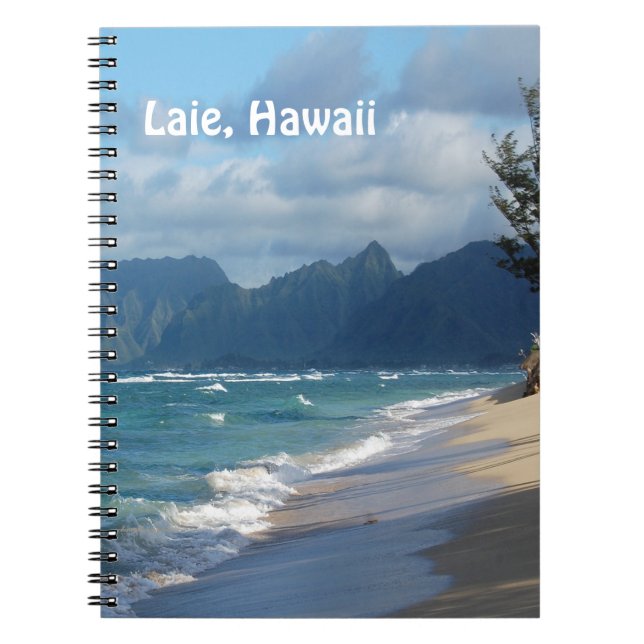 Cuaderno Playa Laie, Hawaii (Frente)