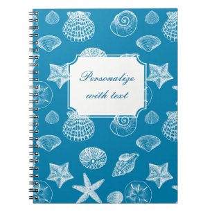 Cuaderno Playa Náutica bombardea Aqua White