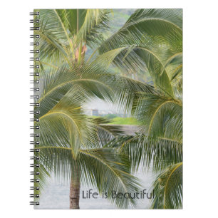 Cuaderno Playa Palmeras Kauai (mi fotografía)