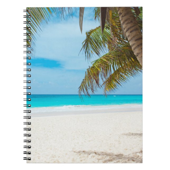 Cuaderno Playa Paradisíaca Tropical (Frente)