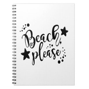 Cuaderno Playa, por favor