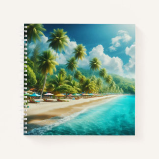 Cuaderno Playa Tropical