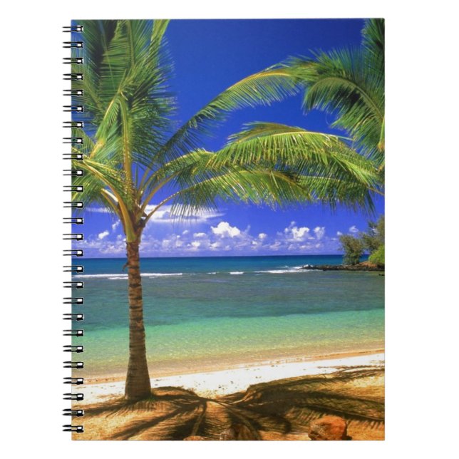 Cuaderno playa tropical (Frente)