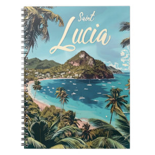 Cuaderno Playa Tropical de Santa Lucía