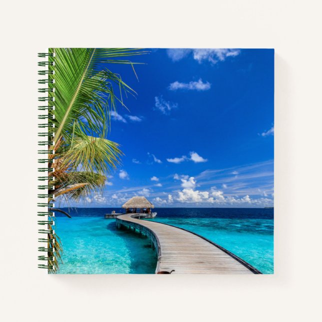 Cuaderno Playas tropicales | Dusit Thani Maldives (Anverso)