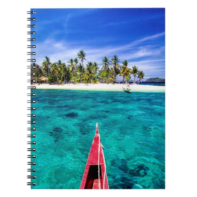 Cuaderno Playas tropicales | El Nido, Filipinas, Palawan (Frente)