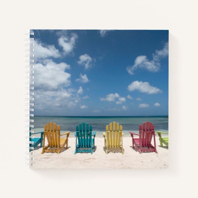Cuaderno Playas tropicales | Palm Beach, Aruba (Anverso)