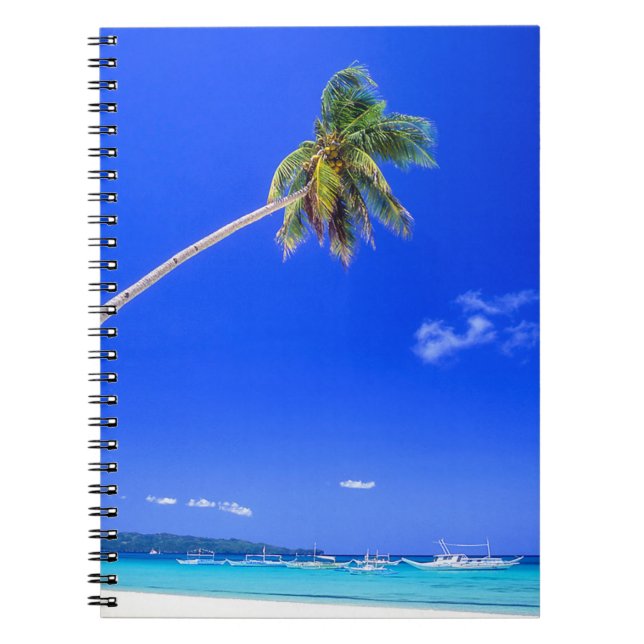 Cuaderno Playas tropicales | Playa Blanca, Filipinas (Frente)