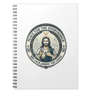Cuaderno Playera de Afirmaciones de Salud Mental de Jesús I