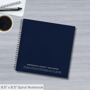 Cuaderno Plaza azul de la Marina de personalizable