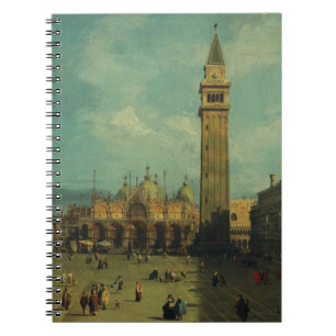 Cuaderno Plaza de San Marcos por Canaletto