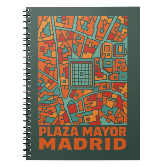 Cuaderno Plaza Mayor de Madrid (Frente)
