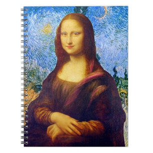 Cuaderno Plaza Mona Lisa y Van Gogh