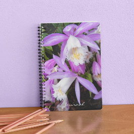 Cuaderno Pleione Windowsill Orchids Floral