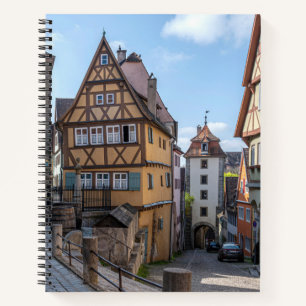 Cuaderno Plönlein en Rothenburg ob der Tauber, Alemania