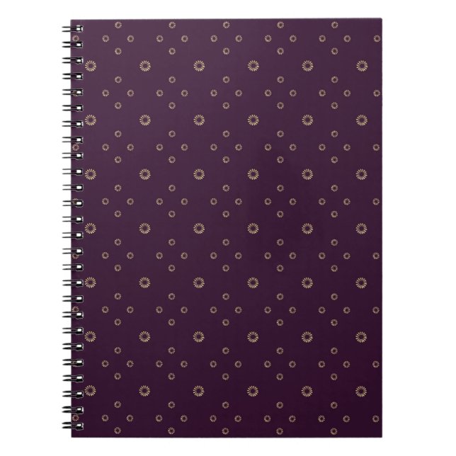 Cuaderno Plum | Golden Zinnia Sun (Frente)