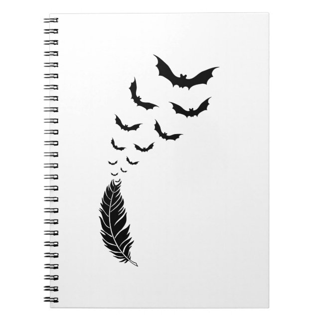 Cuaderno Pluma con los palos del vuelo (Frente)