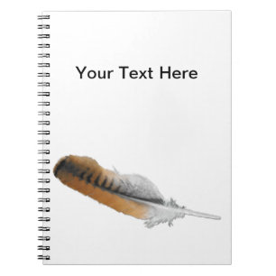 Cuaderno Pluma hawaiana de cola roja