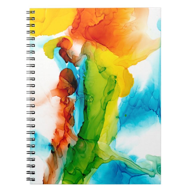 Cuaderno Pluma primaria - acuarelas (Frente)