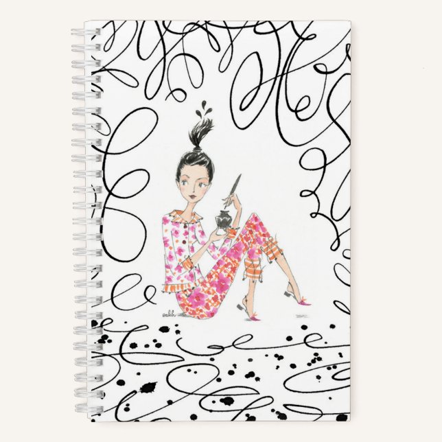 Cuaderno Pluma y tinta (Anverso)