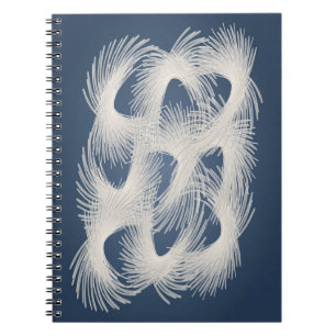 Cuaderno Plumas blancas voladoras