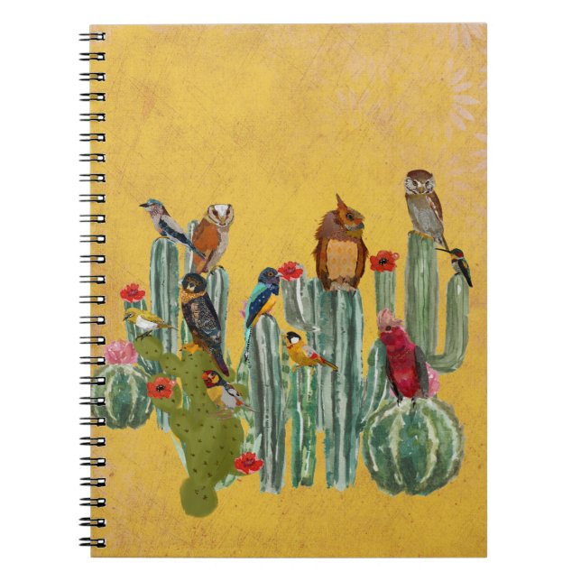 CUADERNO PLUMAS DEL DESIERTO (Frente)