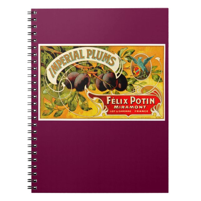 Cuaderno Plumas imperiales (Frente)