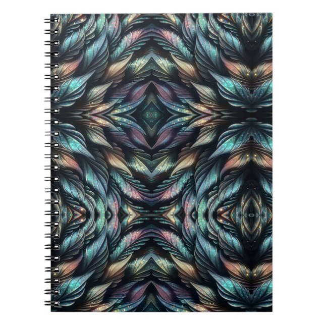 Cuaderno Plumas Míticas (Frente)