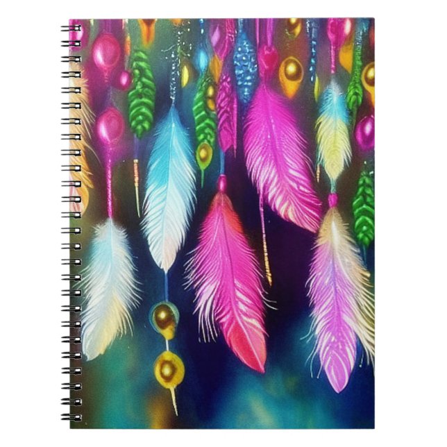 Cuaderno Plumas y cuentas  (Frente)