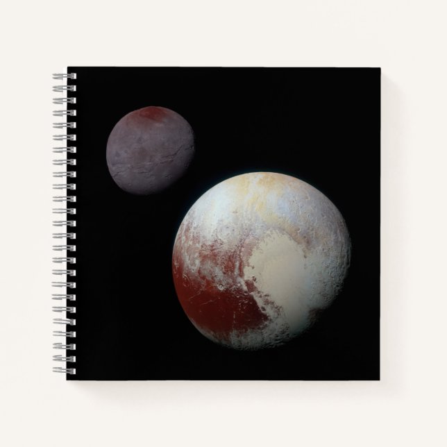Cuaderno Pluto y Barón 9 o Sistema Solar de Planeta Enano (Anverso)