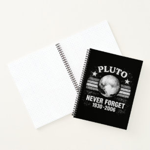 Cuaderno Plutón Nunca Olvides