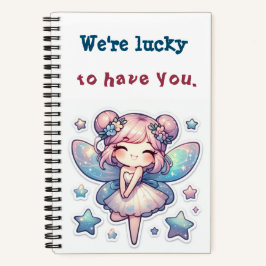 Cuaderno poca motivación de hada