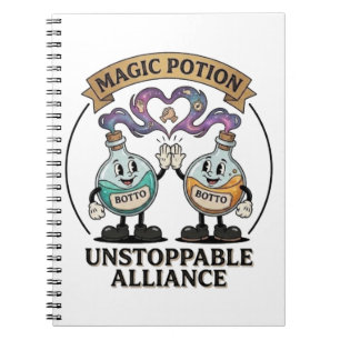 Cuaderno Poción Retro Mágica de la Alianza Imparable de la