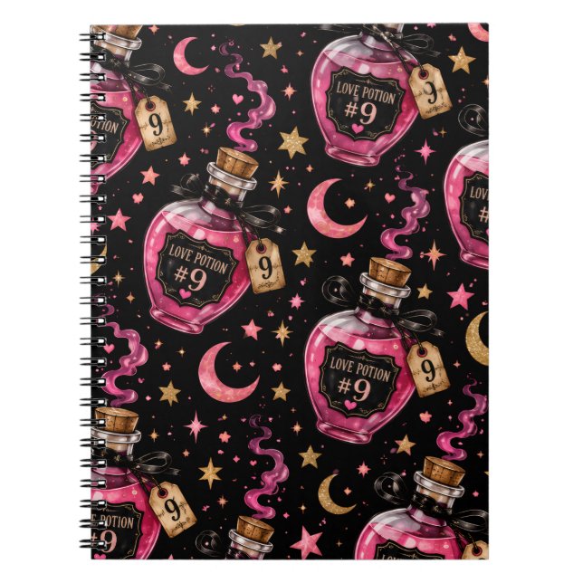 Cuaderno Pociones de Amor (Frente)