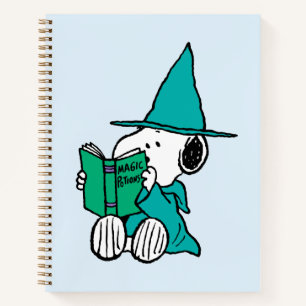 Cuaderno Pociones mágicas de Snoopy de Peanuts Halloween