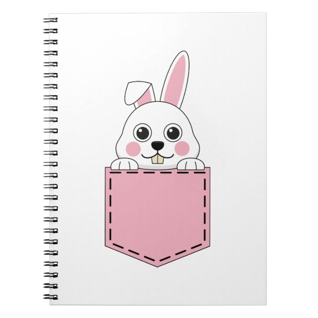 Cuaderno Pocket Mascota Bunny (Frente)