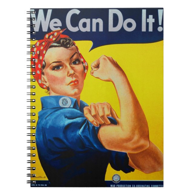 Cuaderno Podemos hacerlo Rosie the Riveter (Frente)