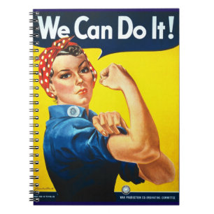 Cuaderno Podemos hacerlo Rosie the Riveter WWII