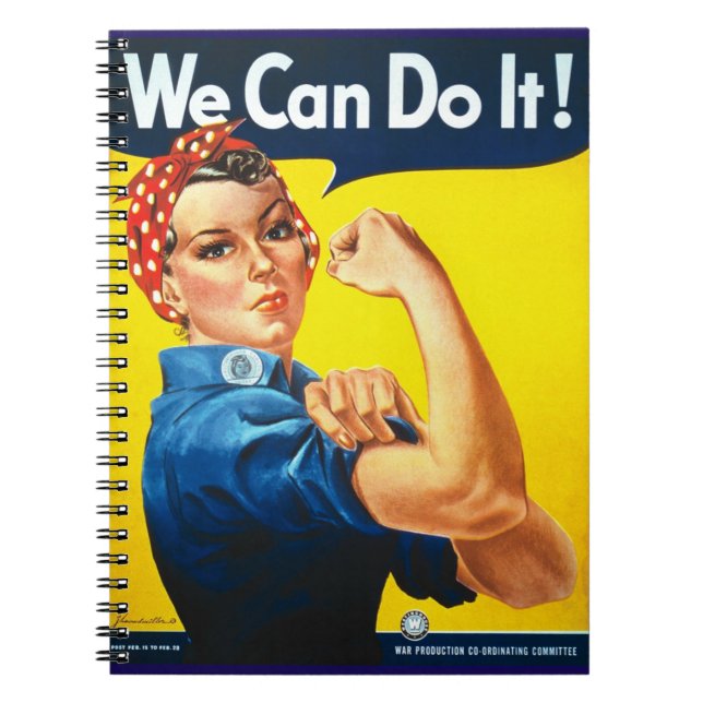 Cuaderno Podemos hacerlo Rosie the Riveter WWII (Frente)