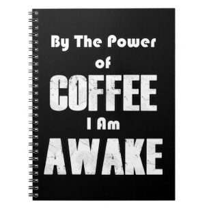 Cuaderno Poder del café (en blanco)