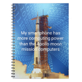 Cuaderno Poder informático Apolo 11