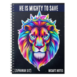 Cuaderno Poderoso de salvar - Biblia portátil Personalizado
