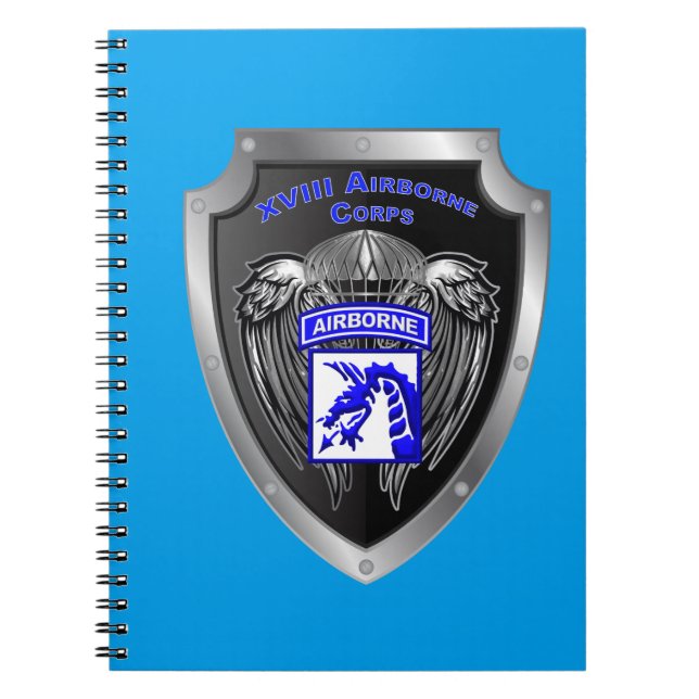 Cuaderno Poderoso XVIII Cuerpo Aerotransportado (Frente)