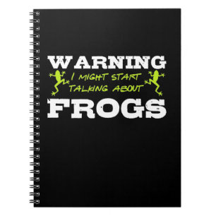 Cuaderno Podría Empezar A Hablar De Ranas