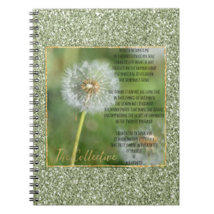 Cuaderno Poema colectivo de la flor de diente de león (escr