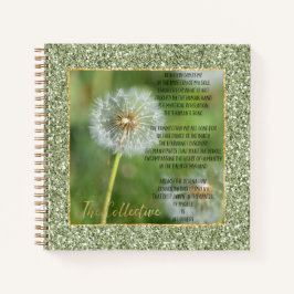 Cuaderno Poema colectivo (escrito por mí)    