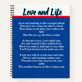 Cuaderno Poema de amor y vida